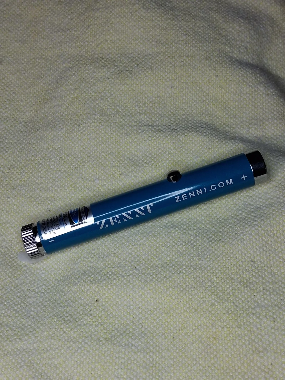 Zenni Blue Cat Teaser Wand Toy - Interactive Laser Pointer